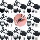 8 Set Hot Tub Cover Clips Replacement Latch Repair Kit Have Slot, Latches Clip Lock with Keys and Hardwares (8 Pack)