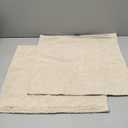 JUSPURBET 18x18 Pillow Covers Set of 2 Decorative Throw Pillow Covers Case for Couch Sofa Bed Soft Boucle Textured Cushion Covers with Hidden Zipper for Home Decor Living Room,Beige