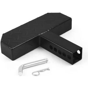 500 LBS Hitch Step Anti Slip and Rust Towing Bumper Guard Hitch Steps with Pin Fits 2 Inch Receivers for Pickup Truck RV SUV (30CM)