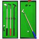 Golf Pen Set & Mini Desktop Golf Putting Green Game - Funny Gifts for Golfers, Adults, Teens, Boss, Coworkers - Office Desk Toy and Unique Stocking Stuffers