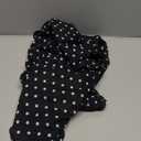 Polka Dot Halter Mini Dress for Women Y2k Sleeveless Ruffle Hem Backless Mini Dress Vintage Streetwear Summer (Small, Black)