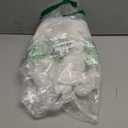 AOGU 36 Inch Sequin Faux Fur Christmas Tree Skirt Decoration for Merry Christmas Party White Plush Gold Sequin Snowflake Xmas Christmas Tree Skirt Decorations