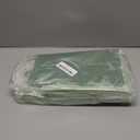 FYSUIMU 30 Pcs Sage Green Floral Paper Bags with Handle and Tissue Paper Foil Gold White Flower Party Favor Goodie Treat Bag for Thanksgiving Wedding Mother's Day Birthday Baby Shower Party Supplies