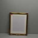 Tacomany Vintage Gold Ornate Baroque Carved Wood Picture Frame with Mat (Gold, 16x20 matted to 12x16)