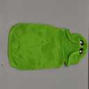 QWINEE Alien Dog Hoodie Dog Warm Jacket Coat Puppy Sweatshirt Christmas Halloween Dog Costume Cosplay Winter Dog Clothes Pet Apparel for Small Medium Dogs Cats Kitten Solid Green S