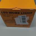 LED Work Light Compatible with DeWalt 20V Battery, 150W 15000LM Flood Light, 6500K Daylight 3-Head Adjustable, USB Type-C&2 Brightness Modes Portable Flashlight Job Site Light (Battery Not Included)