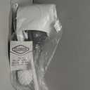 Clorox Toilet Plunger and Bowl Brush Combo with Caddy, 6.75 x 7 x 19.5 in, White/Gray