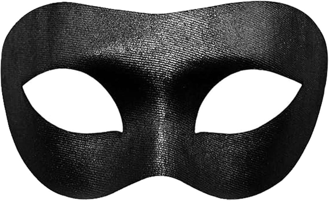 Masquerade Mask for Men Classic Vintage Venetian Mens Mask Lightweight Gentle, Specially for Costume, Theme Parties (Black1)