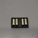 All-New G8 Led Bulb, 75W Halogen Bulb Replacement, Dimmable 7W G8 Led Lamps, G8 Bi-pin Base Bulb, AC120V 720lm, Under Cabinet Counter Light, Kitchen Lighting and Puck Lights 6000K White 4pack