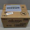 Always Ultra Thin Overnight Pads, Size 5, Extra Heavy Overnight, Unscented, 92 Count (2 Packs of 46)