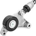 Belt Tensioner Assembly with Pulley, Compatible with 2002-2006 Toyota Camry, 2001-2007 Highlander, 2002-2006 Solara, 2005-2010 Scion tC, 2001-2005 RAV4, 2.0L 2.4L, Replaces 166200W110 16620-28090