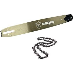 Holzfforma 25inch 3/8 .063 84DL Guide Bar Full Chisel Saw Chain Combo Compatible with Stihl Chainsaw MS361 MS362 MS380 MS390 MS440 MS441 MS460 MS461 MS660 MS661 MS650