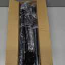 Adjustable Heavy-Duty Garland Hanger for Door Frame, No Screws No Drilling Glue-Free Damage Free, Christmas Holiday Decoration Holder for Wreaths Lights Garland, Fits 32"- 63" Front Doors Black