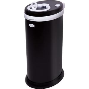 Ubbi Steel Diaper Pail, Odor Locking, No Special Bag Required, Award-Winning, Registry Must-Have, Matte Black Ubbi Steel Diaper Pail, Odor Locking, No Special Bag Required, Award-Winning, Registry Must-Have, Matte Black