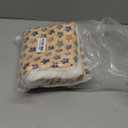 Mora Pets Dog Crate Pad - Ultra Soft Pet Bed With Cute Star Print, Washable Mat for Large Medium Small Dogs, Reversible Fleece Kennel Liner, Cat Bed 21 x 12 Inch Brown
