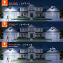 Solar Flood Light Outdoor 4 Pack, 3500LM Super Bright Motion Sensor Outdoor Lights, Solar Lights Outdoors Waterproof, Upgrade Glass Panel, 270 Wide Angle LED Security Spot Light for Outside Yard