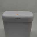 funest Bathroom Small Trash Can with Lid,10L / 2.7 Gallon Slim Garbage Bin Wastebasket with Press Top Lid for Bedroom,Rv,Office,Kitchen,Craft Room