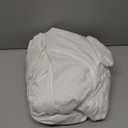 Mayfair Linen 100% Egyptian Cotton Deep Pocket Twin Fitted Sheet - Luxury 800 Series Tranquil Collection Twin Fitted Sheet Only (White), Soft Cooling Hotel Bottom Sheets, Fits Upto 18" Mattress