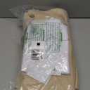 NICETOWN 2 Panels Rod-Free Outdoor Curtains for Patio Waterproof, Sticky Top & Back Tab Bottom with Free Rope for Wind Resistance, Weatherproof Drapes for Gazebo/Porch, W52 x L84 in, Biscotti Beige