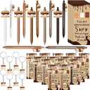 Sayglossy 20 Set Inspirational Gifts S'more Gifts Pens Sets Motivational Marshmallow Ballpoint Pens Keychains Bookmark Office Valentines Gift for Teacher Team Employee Staff Coworker Appreciation