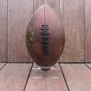 HillSpring Clear Display Stand for Football Basketball Volleyball Soccer Ball, Acrylic Mineral Collection Holder