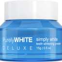 PurelyWHITE DELUXE, Whitening Powder - Removes Stains, No Sensitivity - Enamel-Safe Toothpaste Whitening Powder for Coffee, Tea, Food, Wine, and Tobacco Stains.