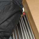 42 Inch Collapsible Travel Dog Crate for Medium Large Dogs, Portable Dog Crate 4-Door Foldable Soft Kennel with Durable Mesh Windows for Indoor & Outdoor Travel, with Storage Bag,Black