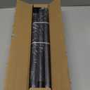 Lootkell Modern Antique Brown Bronze Curtain Rods for Windows 16 to 60 Inches Adjustable Heavy Duty 1" Diameter Window Curtain Rod with Finials for Outdoor Farmhouse Bedroom Kitchen Living Room