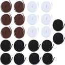 Flat Shoelaces 11 Pairs 44.8inch Athletic Flat Shoe Laces for Sneakers Sports Shoes Boots Skate Shoes, Black White Brown