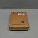 TAGGLAR Athletic Crew Socks for Men & Women – 78% Organic Cotton, Cushioned Sole with Arch Support – Moisture Wicking Gym & Everyday Wear - Black Large Socks, Size 10-13