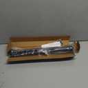 GXOACKJ Curtain Rods for windows 32-62 inch, 5/8 inch Decorative Matte Black Splicing Heavy Duty Metal Curtain Rod set with Brackets