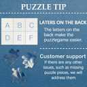 Winter Bear Puzzles for Adults 1000 Pieces, Art Animal White Snow Landscape Jigsaw Puzzles, Difficult Challenging Nature Scenic Puzzle