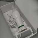 2-in-1 Dog Dryer with Slicker Brush for Small Dogs and Cats, Pet Hair Dryer, Dog Blow Dryer for Grooming with 300 Watts, 75-85 dB, Adjustable Temperature, Overheat Protection