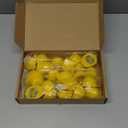 24 Pcs Construction Party Favors Mini Bottle Opener Keychain Construction Helmet Keychain for Birthday Christmas Party Gifts Supplies, Yellow