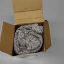 DEZENE Pack of 2 Grey Decorative Throw Pillow Covers 18x18 Cozy Soft Chenille Accent Vintage Square Couch Pillow Covers for Home Decor Bed Sofa Living Room