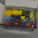 Robot Suction Cup Toys Pop Tubes | 6 PCS-Stretchy Sensory Fidget Toys for Kids Ages 3+ | Perfect for Travel, Party Favors,Autism, Stress Relief Stocking Stuffers