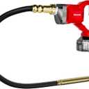 Cordless Concrete Vibrating Tool Compatible with Milwaukee 18V Battery, 600W Power Concrete Vibrator with 3.8ft Shaft, 6000RPM Portable Concrete Vibrating Tool (Battery not included)