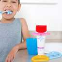 Toothpaste Squeezer, Toothpaste Squeezer Tube Roller 10 Pcs Plastic Holder Clips Plastic Clips for Saving Facial Cleanser Creams Paint for Bathroom Home and Apartment Essentials