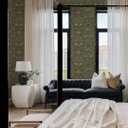 NuWallpaper x Chris Loves Julia Melograno Moss Peel and Stick Wallpaper, Removable Wallpaper, 20.5 in x 18 ft