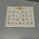 GAMENOTE Double Sided Magnetic Letter Board - 2 in 1 Alphabet Magnets Tracing Board for Toddlers ABC Letters Uppercase & Lowercase Practicing Learning Education Toys