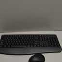 Wireless Keyboard and Mouse Combo, EDJO 2.4G FullSized Ergonomic Computer Keyboard with Wrist Rest and 3 Level DPI Adjustable Wireless Mouse for Windows, Mac OS Desktop/Laptop/PC