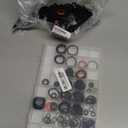 37 Size 1075 Pcs Faucet Washers & O-Rings Kit & Plumbing Gasket 3-in-1 Home Universal Rubber Washers Assortment Kit for Faucet Hose Spigot Plumbing Seal Repair with Pick Hook