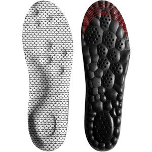 Insoles Men, Shoe Inserts Men, Shoe Inserts for Women, 4D Cloud Technology - Super Soft Comfort Insoles U Shape Memory Foam, Trim to fit (Graphene White, Men's 8-10.5)