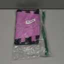 Moolida Waist Trainer Belt for Women or Men Waist Trimmer Workout Fitness Back Support Belts (Small, Purple)