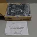 Mounting Dream UL Listed TV Wall Mount for Most 26-55 Inch TVs, Full Motion TV Mount with Perfect Center Design, Articulating Wall Mount TV Bracket Swivel and Tilt, Max VESA 400x400mm, Up to 77LBS