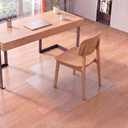 28" X 30" Chair Mat for Hardwood Floor & Carpet, T-Shaped