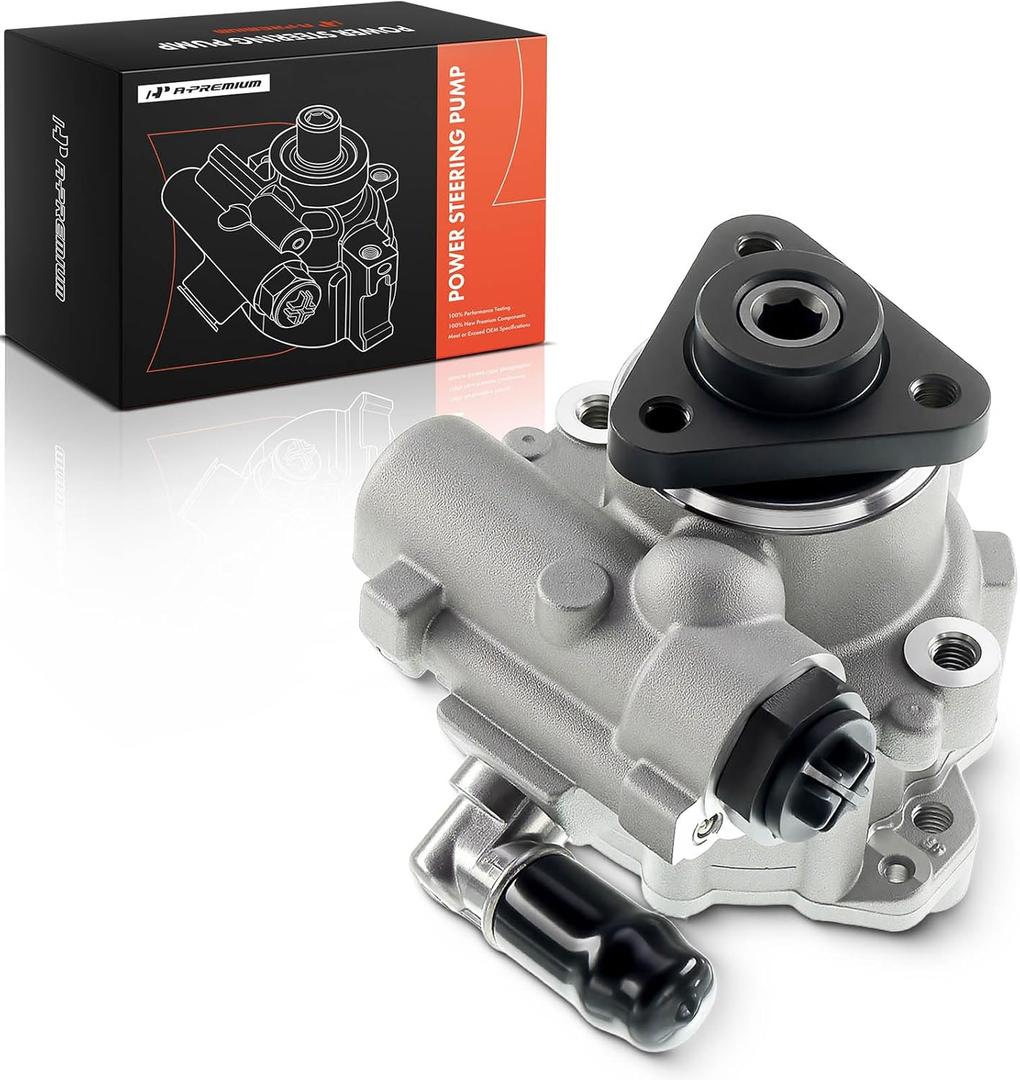 A-Premium Power Steering Pump Compatible with Land Rover LR4 2010-2016, Range Rover Sport 2010-2013, V8 5.0L