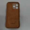 Magnetic for iPhone 14 Pro Case, Compatible with MagSafe, [Full Camera Protection][Screen Protector] Silicone Shockproof Protective Phone Case for iPhone 14 Pro 6.1", Brown 