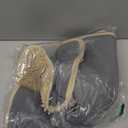 Smiry Dog Door Mat for Muddy Paws, Absorbent Dirt Trapper Non Slip Quick Dry Washable Chenille Mat for Mud Dogs, Entry Rug for Indoor and Outdoor (30x20 Inches, Beige and White)