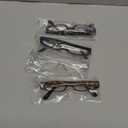 Gaoye 4-Pack Readers for Women, Blue Light Blocking Reading Glasses, Stylish Reading Glasses for Women in 4 Patterns (Black, Clear, Tortoise, Leoprad)